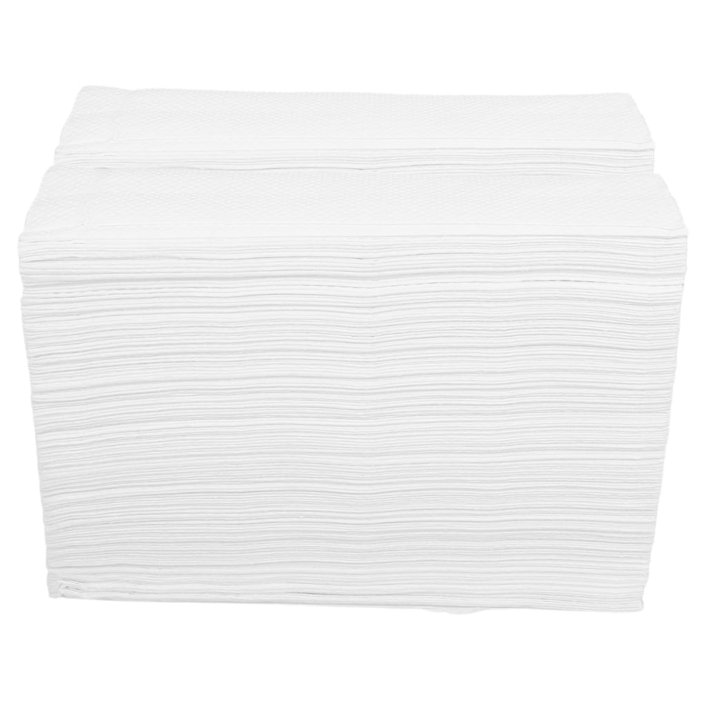 NICEXMAS 2Pack White Paper Towel for Hand Drying Surface Cleaning Use 11.4X8.9In