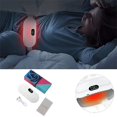 thumbnail image 3 of Heating Pad For Menstrual Portable Cordless Heating Pad For Stomach 3 Speed Temperature Adjustment And 4 Speed Massage Modes Back And Belly Heating Pad, 3 of 4