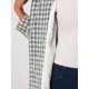 thumbnail image 5 of SACO BLAZER DE TWEED A CUADROS DOBLE BOTÓN ELEGANTE CON SOLAPA PARA MUJERES INSPIRE CHIC M BLANCO, 5 of 6