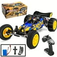 thumbnail image 1 of RC Car, 1/14 Scale 2.4GHz Remote Control Car, 4WD 50km/h High-Speed Racing Car, Off-Road Buggy Drift Car RTR With Aluminum Alloy Chassis, 1 of 5