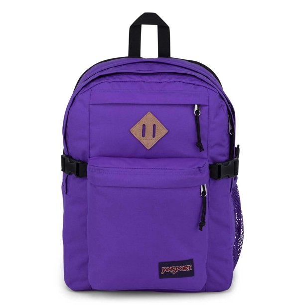 Mochila JanSport para viajes y trabajo en el campus principal con funda para portátil de 15 pulgadas