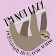 thumbnail image 3 of CafePress - I'm Not Lazy Sloth - Women's Nightshirt, 3 of 4