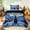 Blue 3, variant on Erosebridal Penguin Twin Comforter Sets for Girls, Purple Flowers Bedding Set, Polka Dots Reversible 2-Piece 1 Comforter and 1 Pillowcase