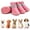 Pink, variant on 4Pcs Dog Shoes for Small Dogs, Waterproof Dog Boots Paw Protector for Hot Pavement Winter Snow, Dog Booties with Reflective Strips Rugged Anti-Slip Sole for Hardwood Floors Outdoor Walking