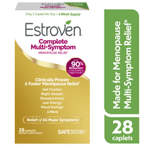 Estroven Complete Multi-Symptom Menopause Relief with Rhapontic Rhubarb Root Extract, 28 Count