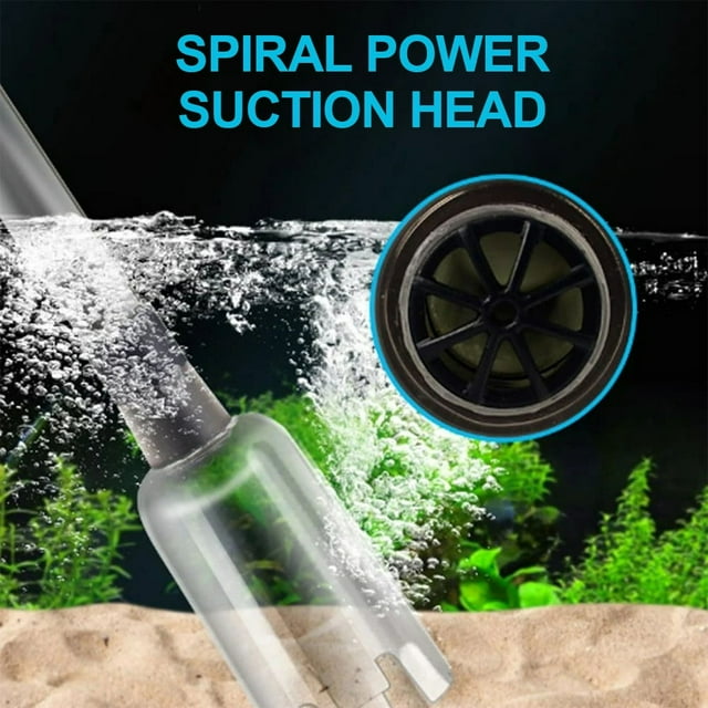 cleaning set-Electric Fish Tank Vacuum Cleaner Sand Washer Water Changer Pump Absorber Filter