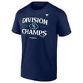 thumbnail image 2 of Men's Navy Seattle Mariners 2025 AL West Division Champions Locker Room T-Shirt, 2 of 3
