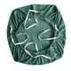 thumbnail image 4 of Fundas de oficina elásticas de elastano, estirables, lavables, fundas de asiento elásticas y giratorias. Verde oscuro, 4 of 8