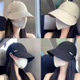 thumbnail image 3 of KRONDO Sun Hats for Women, Hats for UV Sun Protective, Wide Brim Hat Adjustable Ponytail Packable Sun ,UPF 50 Hats, For Hiking Fishing, 3 of 9
