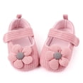 thumbnail image 5 of Baby First Shoes Summer New Baby Cute Knitted Flower Wool Shoes Non-Slip Baby Walking Shoes Newborn Baby Girl Shoes, 5 of 7