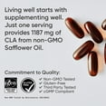 thumbnail image 5 of Sports Research® CLA 1250mg Active Conjugated Linoleic Acid, Soy & Gluten Free (180 Softgels), 5 of 8