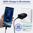 thumbnail image 3 of Samsung USB-C 25W Super Fast Charging Charger with 3.3ft Type-C Cable for S23+/Z Flip 4/Z Fold 4 Etc, 3 of 7