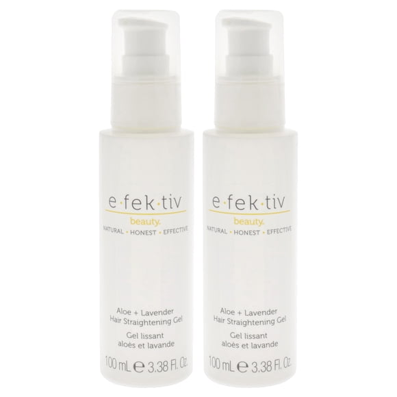 Gel Lissant pour Cheveux Aloe Plus Lavande par e.fek.tiv pour Unisexe - Gel 3,38 oz - Lot de 2
