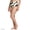 Black/Egret Lilies, variant on Women's Pinchless High Waisted Bikini Bottoms