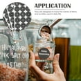thumbnail image 3 of NICEXMAS 20Pcs Decorative Black Round Labels Stickers for Spice Bottles Kitchen Use, 3 of 5