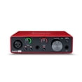 thumbnail image 1 of Interfaz de audio USB Focusrite Scarlett Solo 3.ª generación, 1 of 8