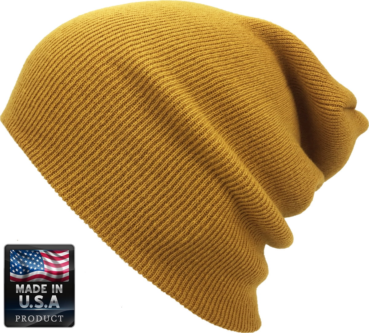 Plain Skully High Quality Made in USA Winter Beanie Hat