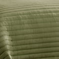 thumbnail image 3 of Cabe 2 Piece Twin Comforter Set Polyester Puffer Channel Quilted Green, 3 of 5