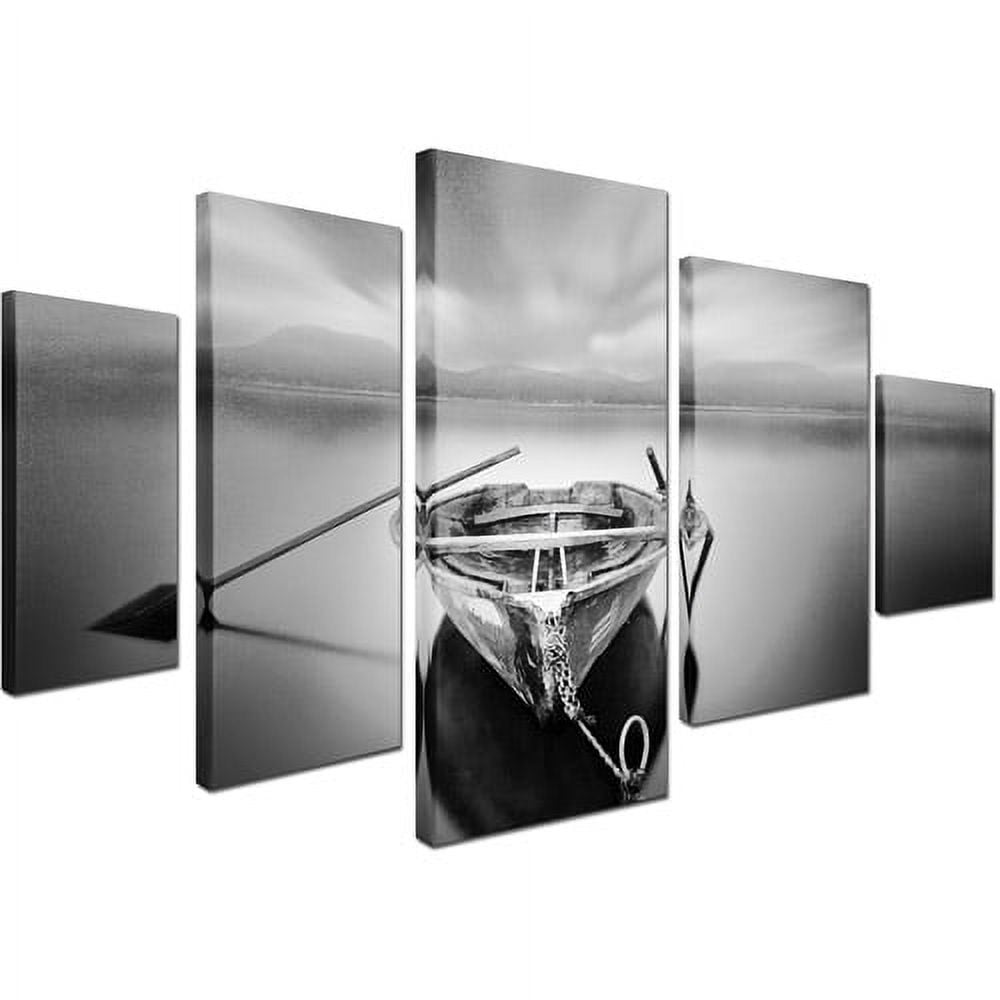 Trademark Fine Art "Ready" Canvas Art by Moises Levy 5-Panel Set