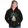 thumbnail image 3 of Betty Boop Cartoon Major Sass Wink Women Plus Size Zipper Hoodie Brisco Brands 3X, 3 of 5