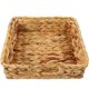 thumbnail image 1 of Cesta rectangular Caja de tejido tejido Canasta natural Cesta de almacenamiento de escritorio, 1 of 5