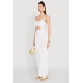 thumbnail image 3 of Womens Twist Front Cut Out Maxi Dress, 3 of 4