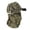 1-Green2226, variant on XIAOCHA Men's Camo Printed Baseball Cap Set, Breathable Outdoor Neck Gaiter Outfit,Grey