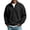 CD58_Black, variant on Quarter Zip Waffle Pullover Sweatshirts for Men Long Sleeve Sweater Mock Neck Sweater Casual Winter Fall Sweatshirt Light Green L