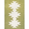 thumbnail image 2 of JONATHAN Y WASHABLE 3 x 5 Area Rug, Chayton Minimalist Geometric - Moss/Cream, WSH110B-3, 2 of 9