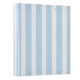 thumbnail image 6 of Dailycode Light Blue and White Stripes Hardcover 3 Ring Binder 1.5 Inch Ring Decorative Binder Organizer for Home School Office, 6 of 6
