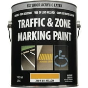 Traffic & Zone Yellow Latex Gallon Traffic Paint Z90Y00811-16