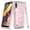 Pink Shell, variant on LG K22 Case, LG K22 Plus Case, LG K32 Case, Rosebono Graphic Design Shockproof Impact Resistant Protective Full-Body Rugged Clear Hybrid Bumper Case for LG K22+ (Pink Shell)