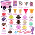thumbnail image 2 of Carrito de helados de juguete Magic4U para niños con 48 piezas y accesorios, 2 of 7
