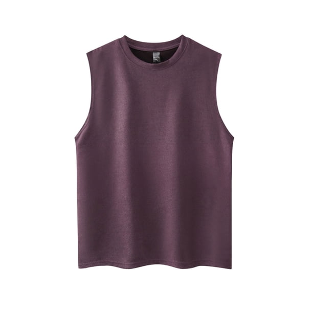 Camiseta sin mangas con cuello en V para hombre, de punto, con rayas verticales, para fitness, deportes, ocio, ajustada, con cuello en I y hombros anchos.