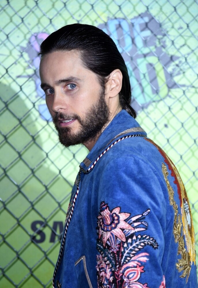 jared leto suicide squad premiere