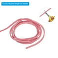 thumbnail image 3 of Uxcell 5.5 Yards x 3mm Faux Suede Leather Cord String for Bracelet Necklace Beading, Pink, 3 of 6