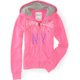 thumbnail image 1 of Aeropostale Mujer Aero Atl. Sudadera con capucha y cremallera completa Dept. Ny, rosa, extra pequeña Aeropostale Sudadera, 1 of 1
