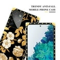 thumbnail image 5 of FKBRCL4U Compatible with Samsung Galaxy S21 Ultra Case, Blooming Rose Golden Flower Luxury Golden Decoration for Girl Women Soft TPU Shockproof Protective Hard PC Back, 5 of 7