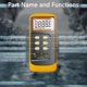 thumbnail image 5 of Handheld Thermocouple Thermometer,2-Channel K-Type Thermocouple Probe, 5 of 5