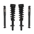 thumbnail image 1 of Transit Auto Front Rear Complete Suspension Shocks Strut and Coil Spring Mount Assemblies Kit for Car Ford Fusion Mercury Milan Excludes V6 Engines - Left Right Side (Driver Passenger) K78M-100038, 1 of 2