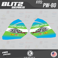 thumbnail image 2 of Kalair GFX Graphics Kit for Yamaha PW80 (1990-2008) Blitz Series, 2 of 5