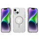 thumbnail image 3 of For iPhone 15 Plus 14 Plus Phone Case Compatible with MagSafe Glitter PC + TPU Hybrid Shockproof Cov, 3 of 5