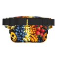 thumbnail image 3 of Easygdp Halloween Fruit Platter Fanny Packs para Mujeres y Hombres, Bolsa de Cinturón, Bolsos de Cruz para Trabajo/Correr/Senderismo, 3 of 9