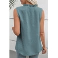 thumbnail image 3 of SHEWIN Sleeveless Blouses for Women Boho Tops Summer Lace V Neck Sleeveless Shirts Lightweight Flowy Dressy Shirt, 3 of 7