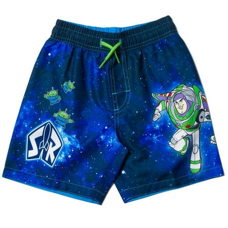 

Disney Pixar Toy Story Alien Buzz Lightyear Toddler Boys Swim Trunks 4T