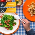 thumbnail image 3 of PAMI Heavy Duty Disposable White Plastic Teaspoons, 200 pack, Cutlery for Parties & Catering, 3 of 5