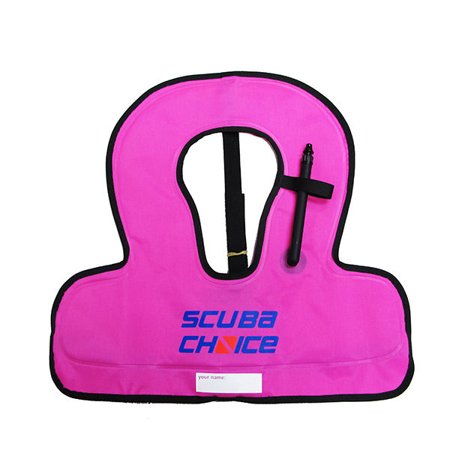 Scuba Choice Purple Kids Children Youth Snorkel Vest, with Name Box