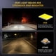 thumbnail image 5 of Motorcycle LED Driving Lights, 60W 6000K Super Bright Spotlights Waterproof Fog Lights for Cars Tractors Trucks ATVs SUVs Boats (Blue Light, 2 Pack), 5 of 5