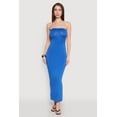 thumbnail image 2 of Womens Slit Back Maxi Tube Dress, 2 of 4