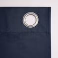 thumbnail image 4 of Sun Zero Riley Kids Bedroom Blackout Grommet Curtain Panel, 40"X95", Navy, 4 of 10